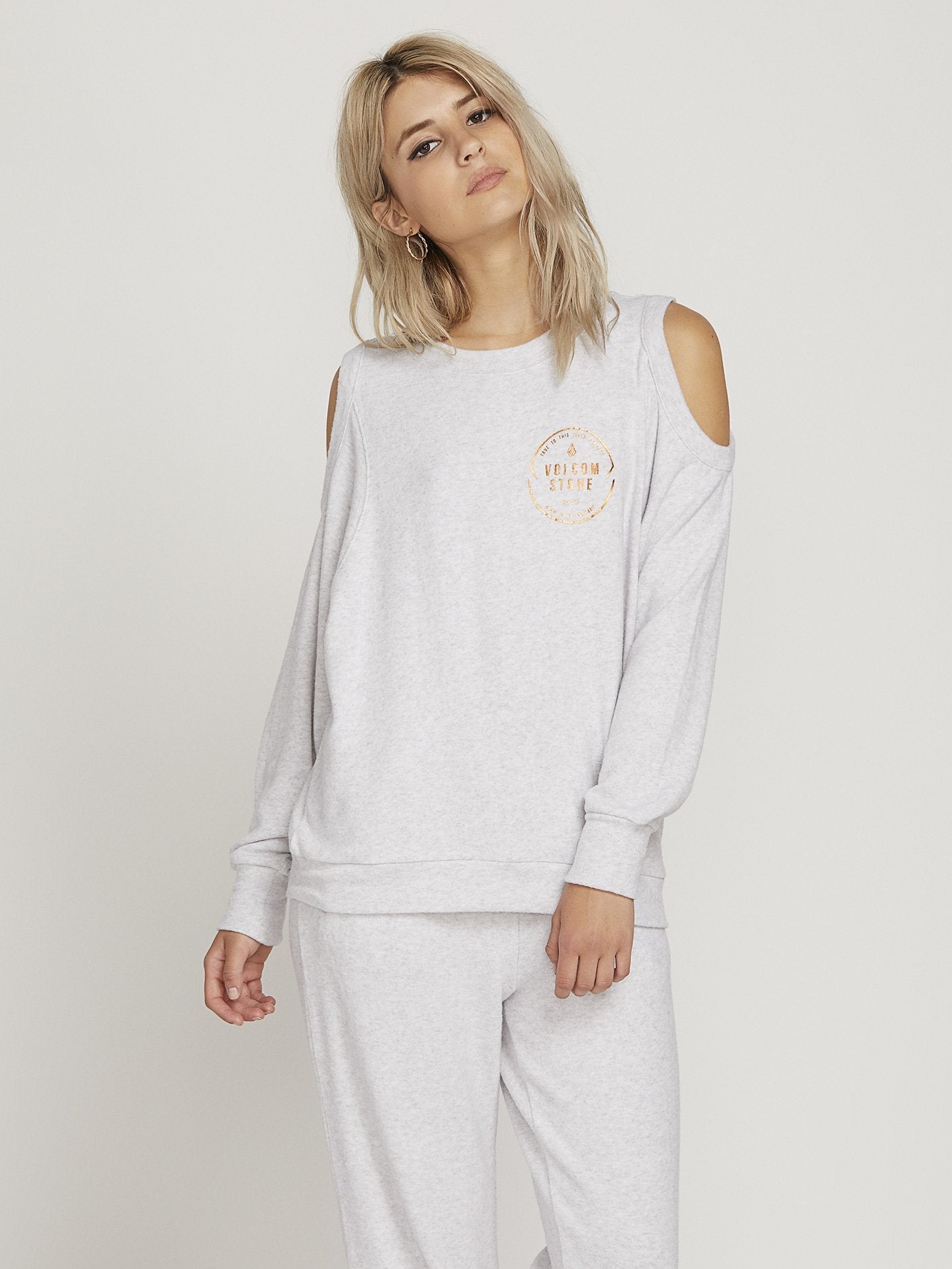 Lil Crew Hoodie  - Light Grey