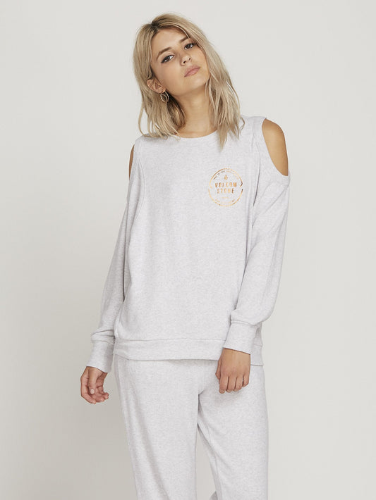 Lil Crew Hoodie  - Light Grey