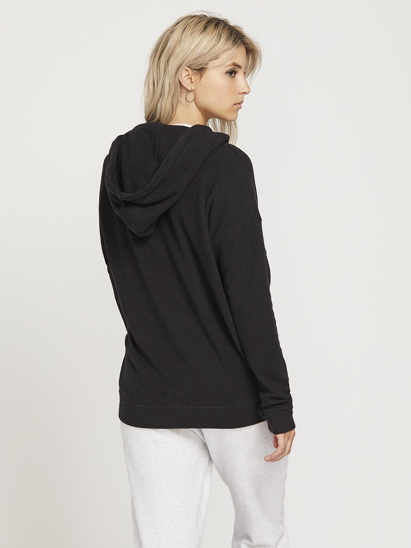 Lil Zip Hoodie  - Black