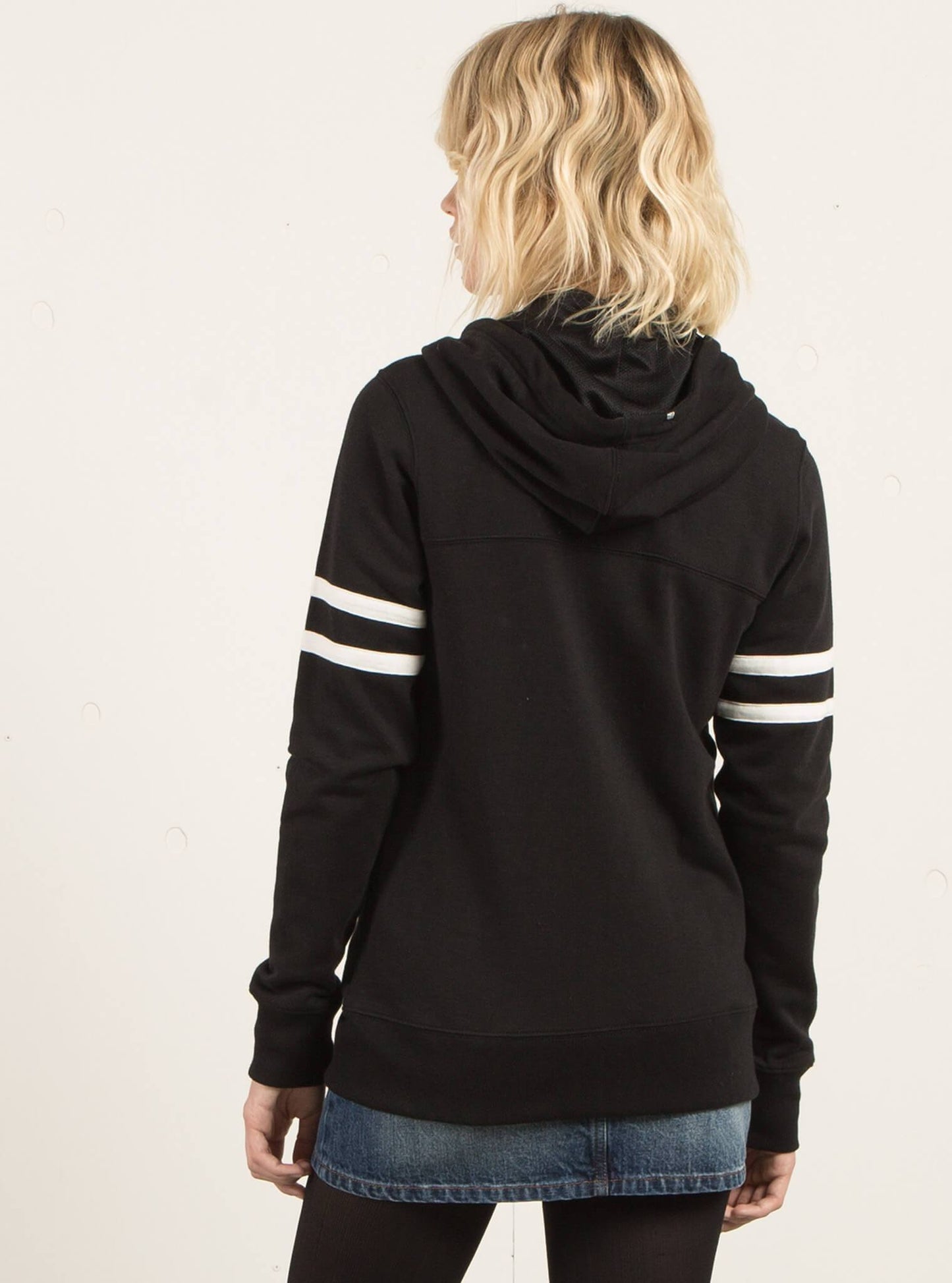 Past Is Past Zip Hoody - Black