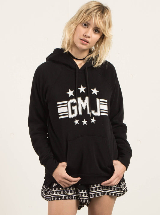 GMJ Pullover Hoody - Black