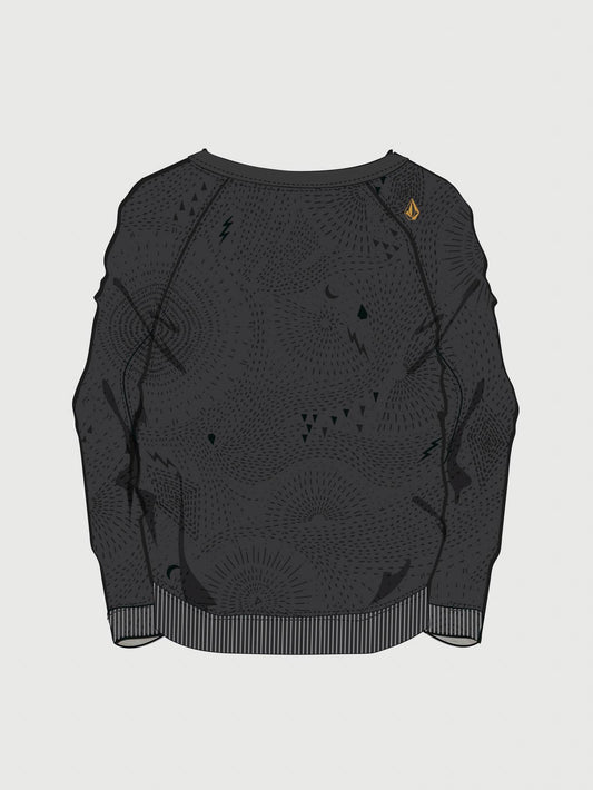 Space Trip Crew Neck - Black