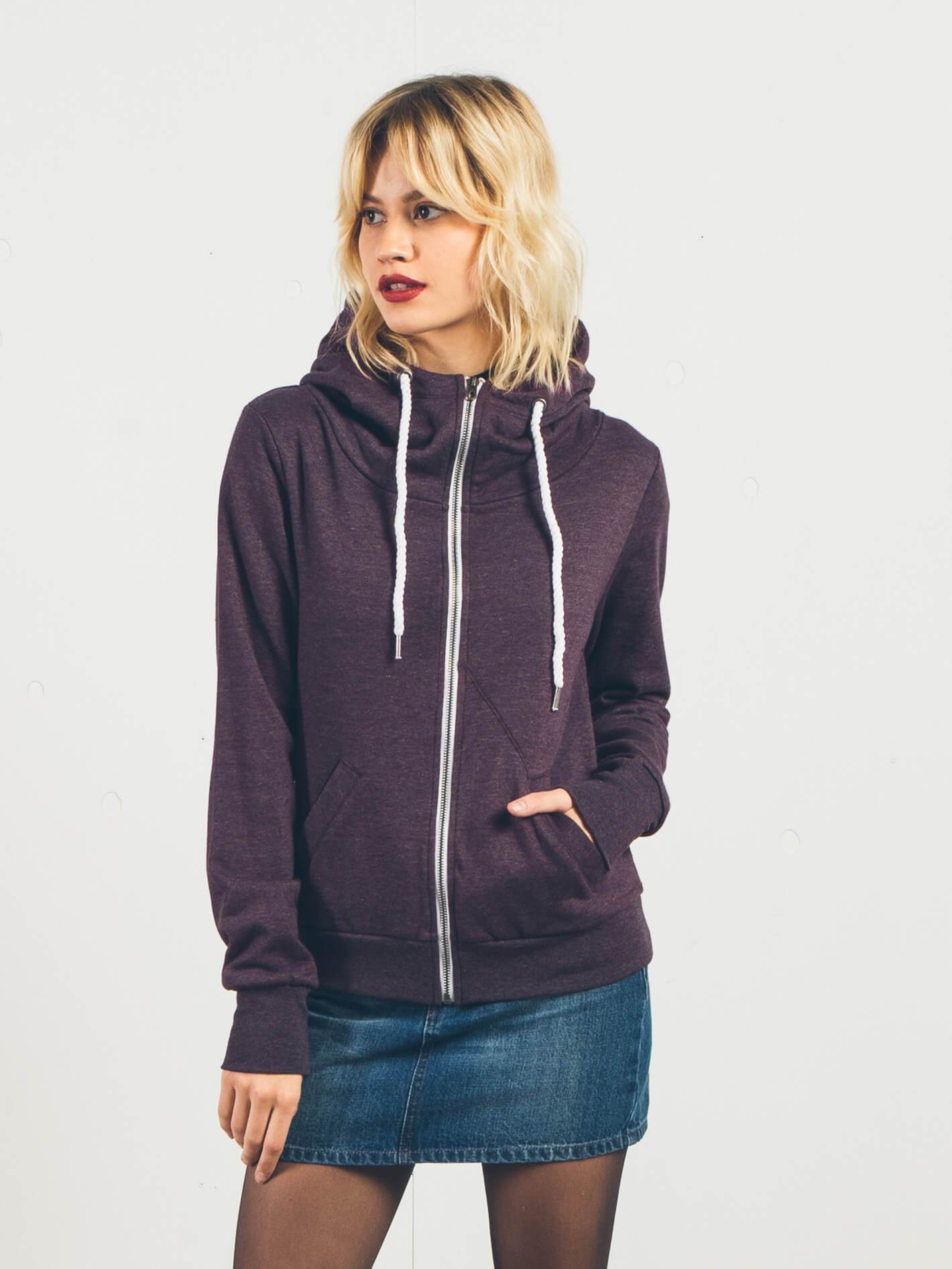 WALK ON BY ZIP FLCE PLUM