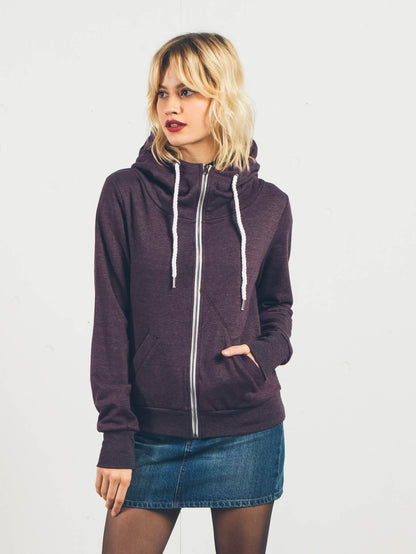 WALK ON BY ZIP FLCE PLUM