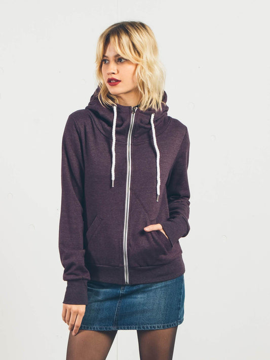 WALK ON BY ZIP FLCE PLUM