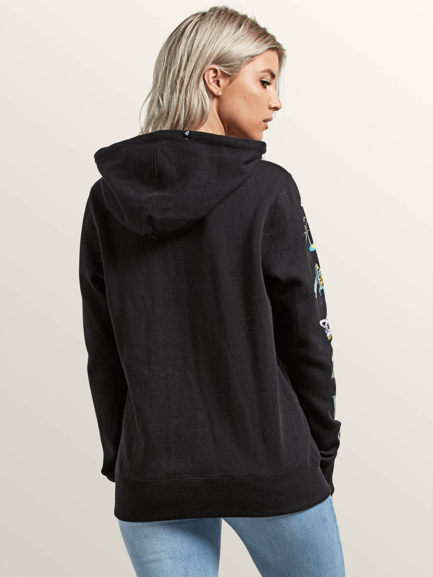Vol Stone Hoodie Sweater - Black