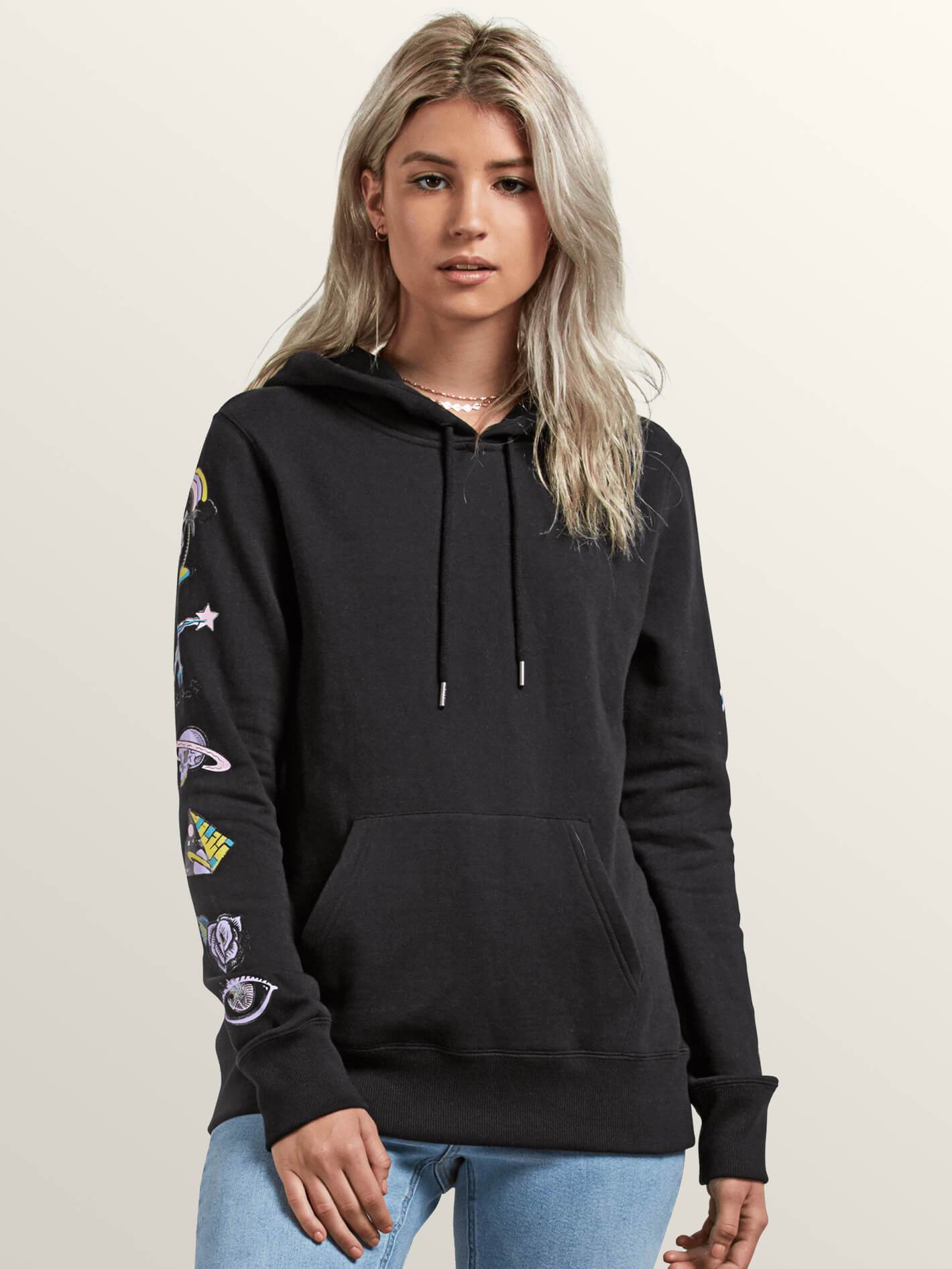 Vol Stone Hoodie Sweater - Black