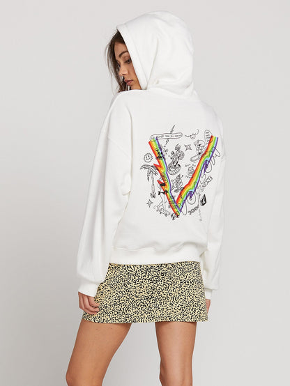 Knew Wave Hoodie - Star White