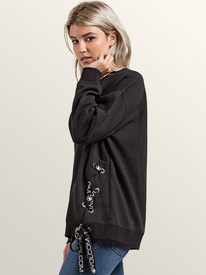 Lacy Sweater - Black