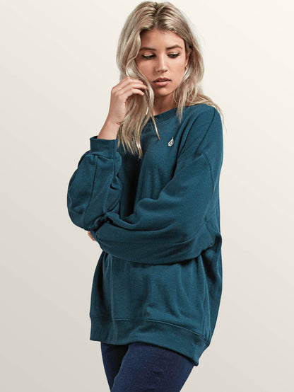 Darting Traffic Sweater - Evergreen