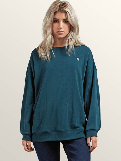 Darting Traffic Sweater - Evergreen