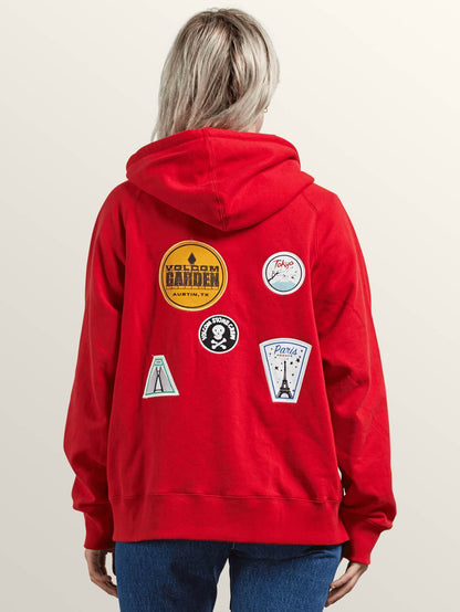 Travel Ban Hoodie Sweater - Rad Red