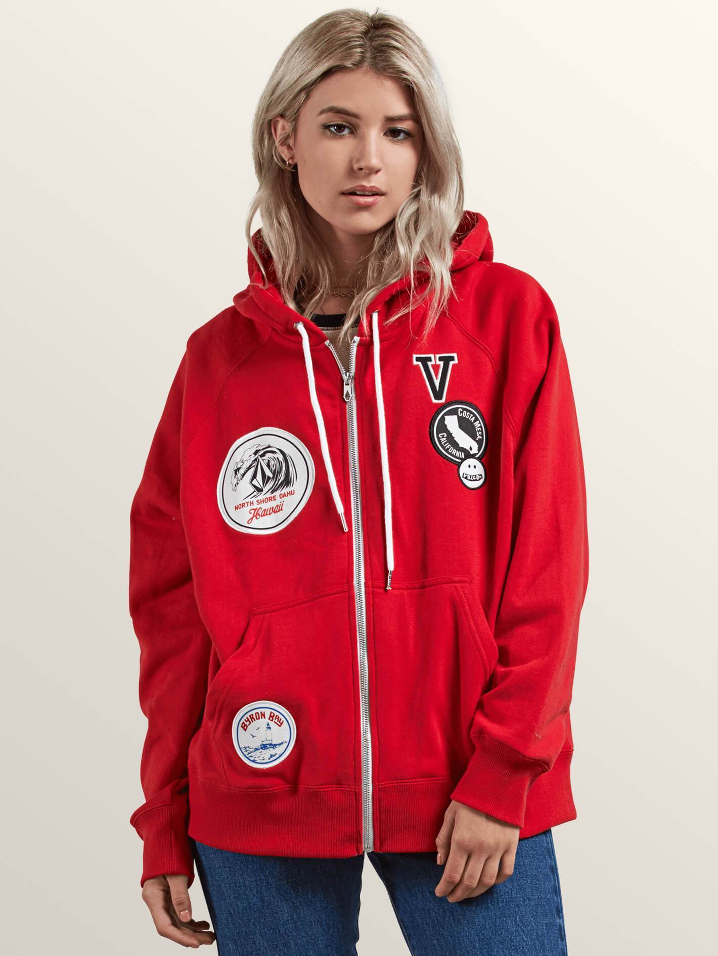 Travel Ban Hoodie Sweater - Rad Red