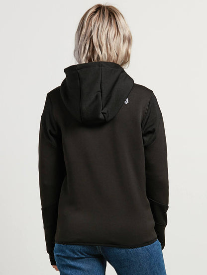 Walk On By Tech Sweater - Black
