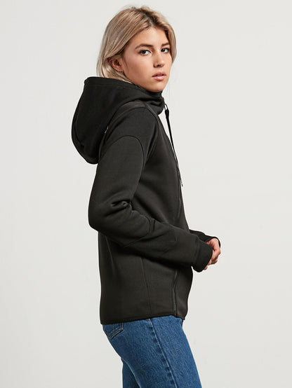 Walk On By Tech Sweater - Black