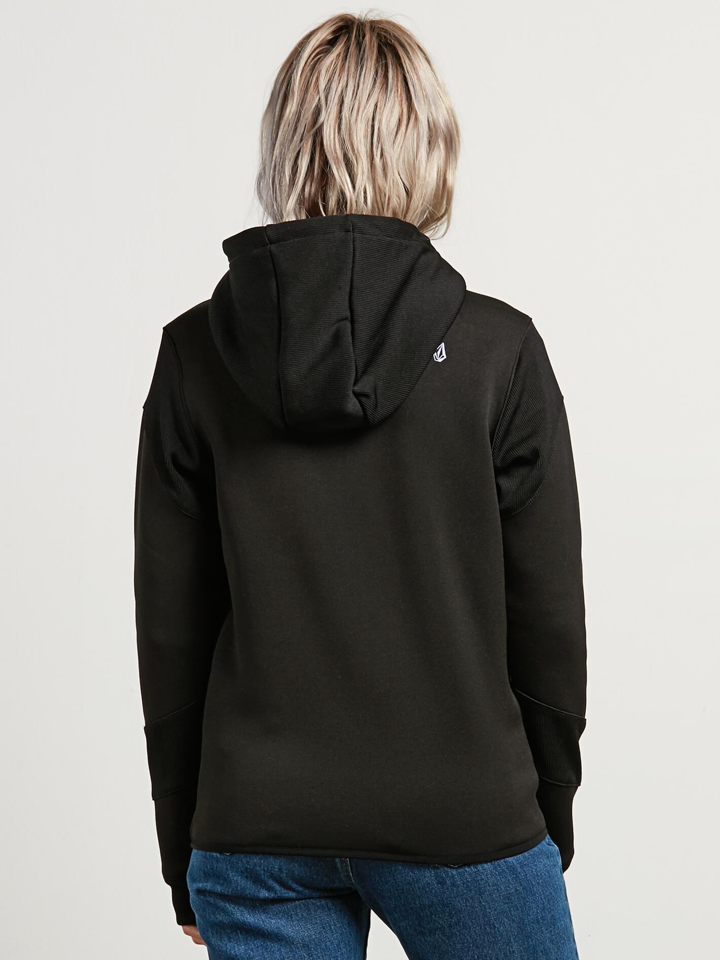 Walk On By Tech Sweater - Black