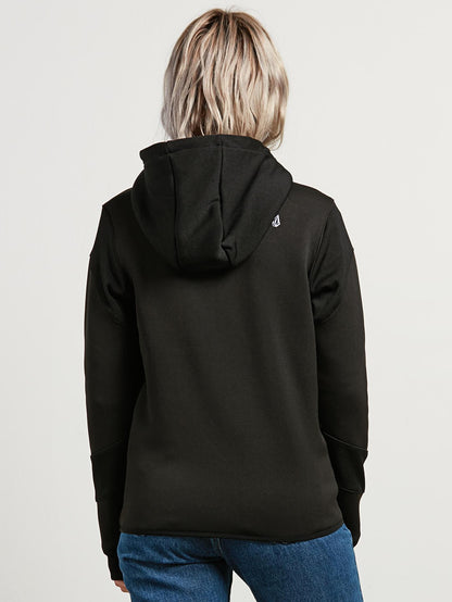 Walk On By Tech Sweater - Black