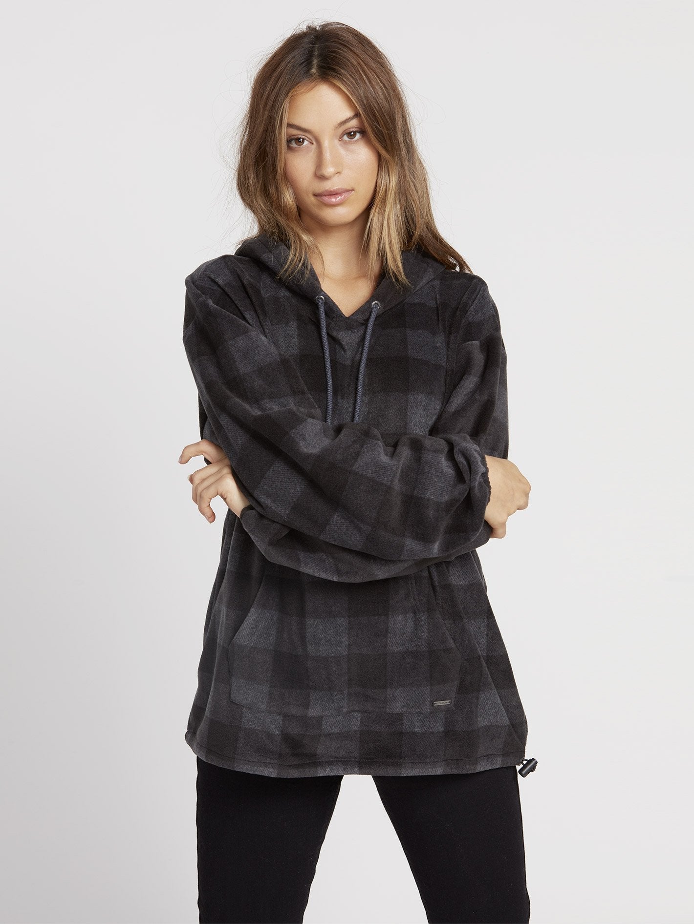 Straight Zipn Hoodie - Black Combo