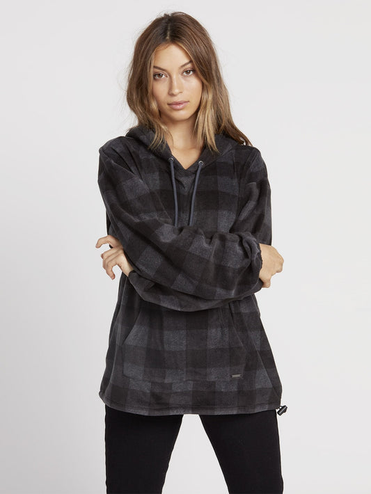 Straight Zipn Hoodie - Black Combo