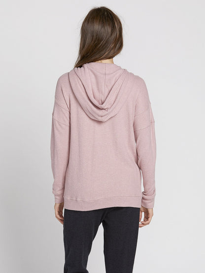 Lil Zip Hoodie - Faded Mauve