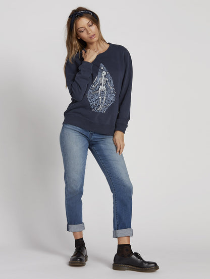 Sound Check Sweater - Sea Navy