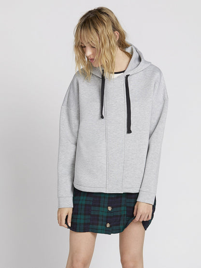 Time'S 4 Hoodie - Light Grey
