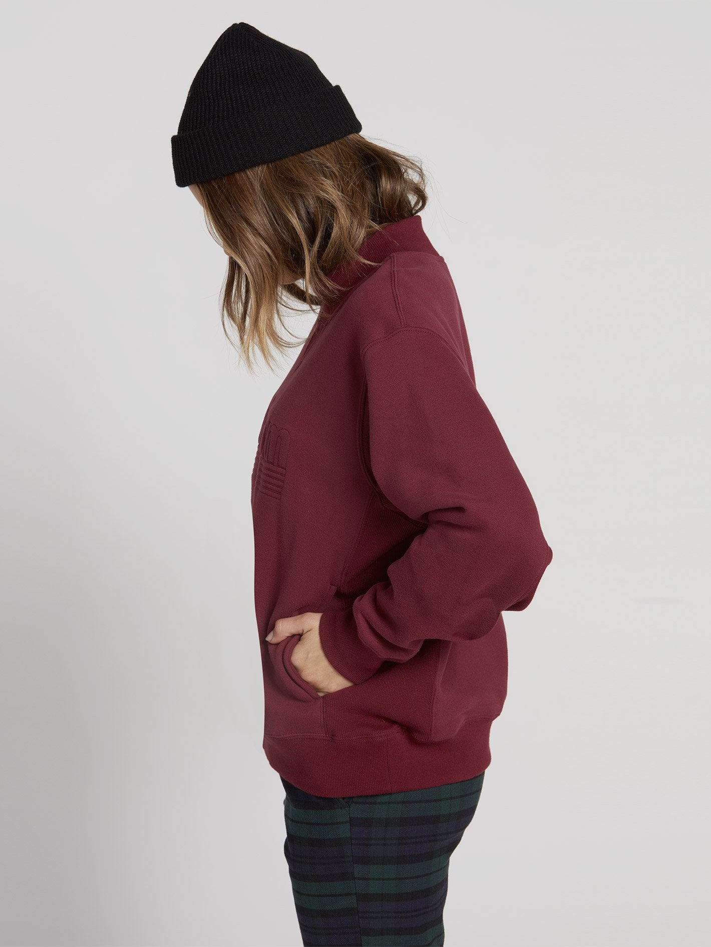 Yomcom Sweater - Zinfandel
