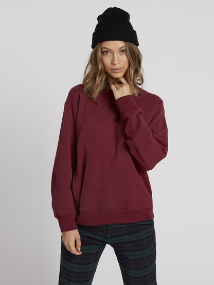 Yomcom Sweater - Zinfandel