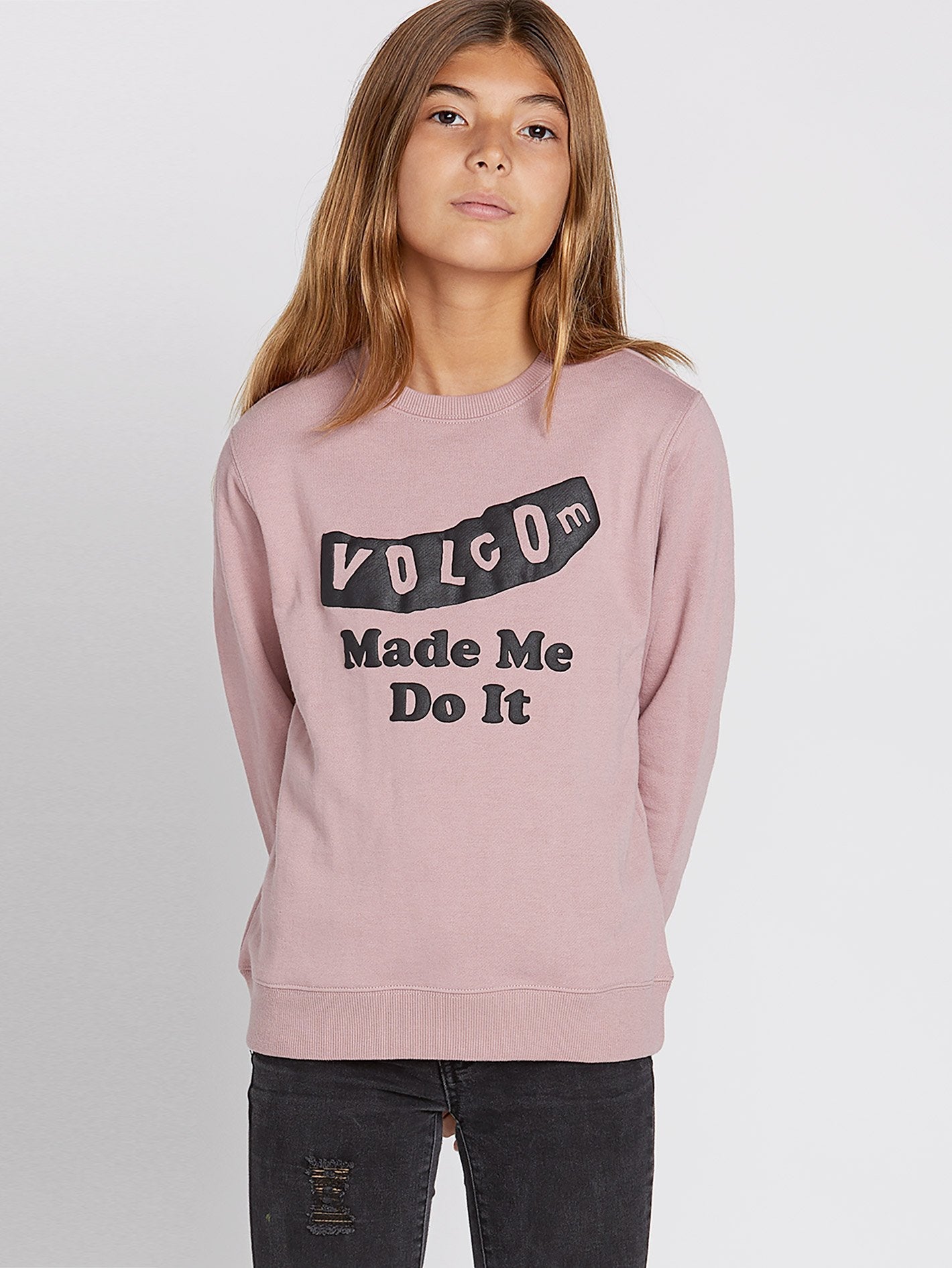 Darting Traffic Sweater - Faded Mauve