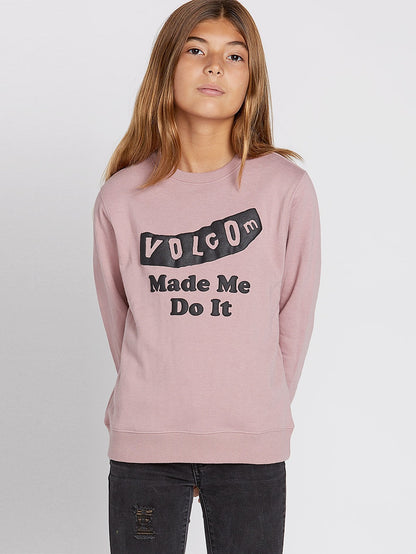 Darting Traffic Sweater - Faded Mauve