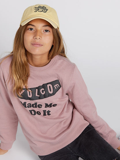 Darting Traffic Sweater - Faded Mauve