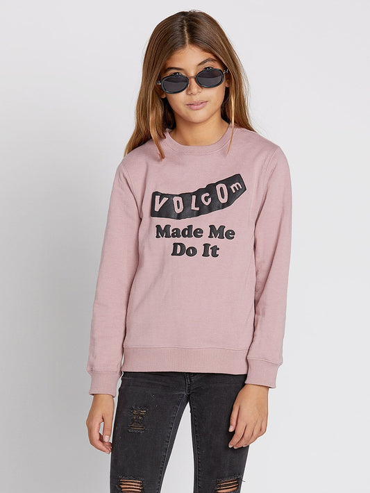 Darting Traffic Sweater - Faded Mauve