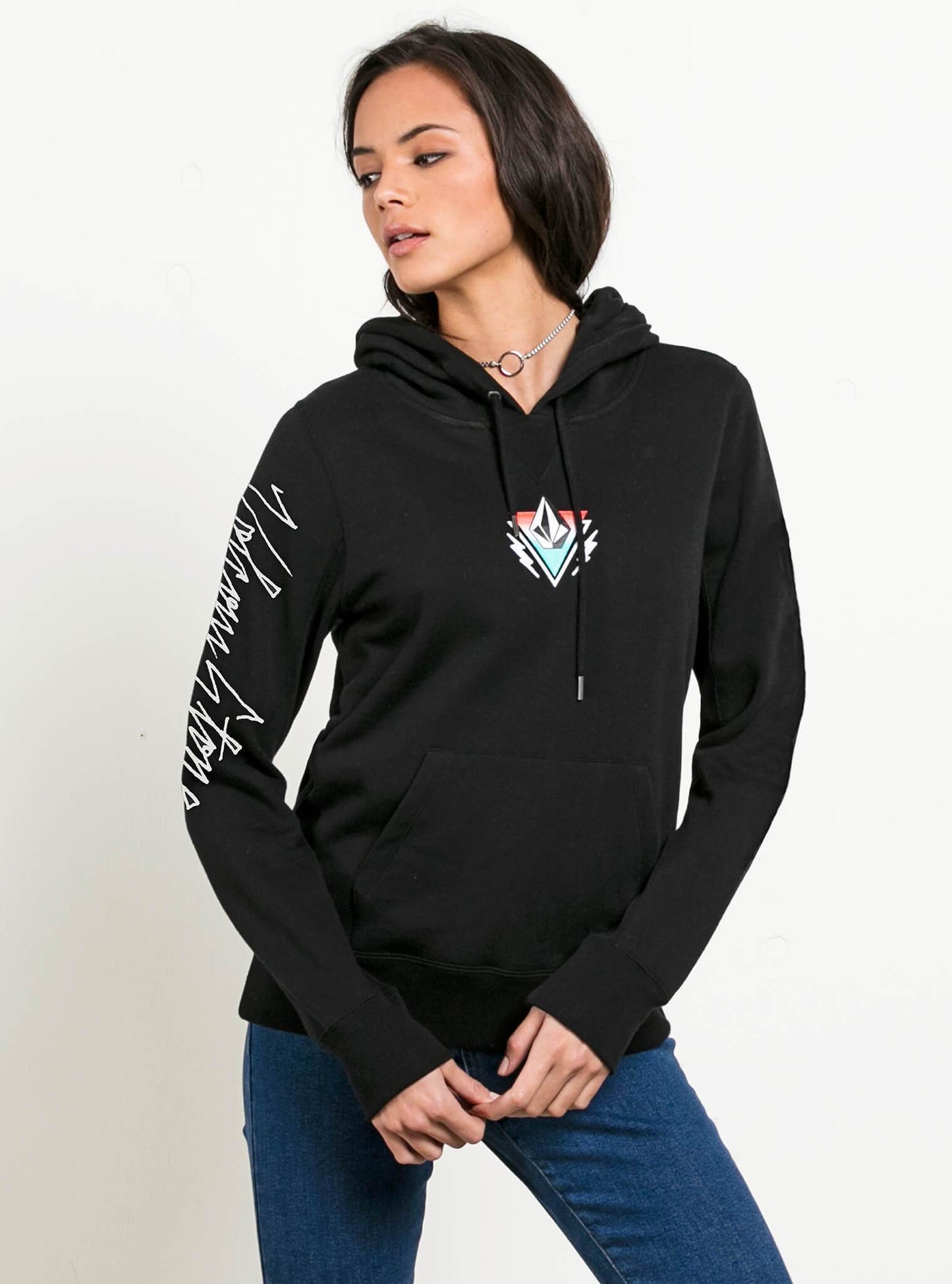Slippin' Up Hoodie - Black