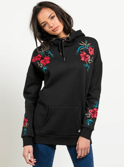 Burned Down Hoodie - Black