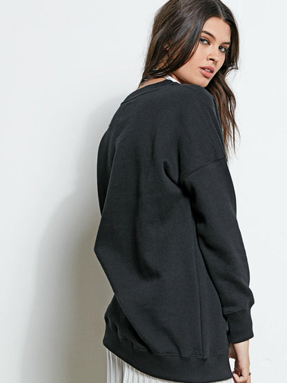 Me Too Crew Sweatshirt - Black