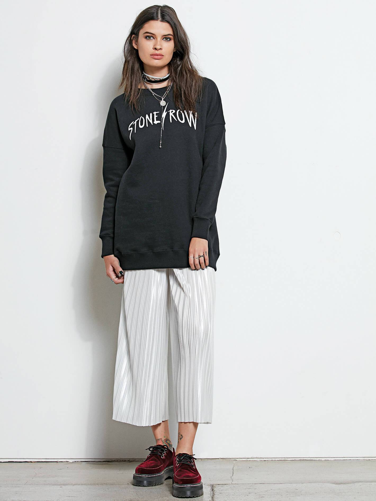 Me Too Crew Sweatshirt - Black