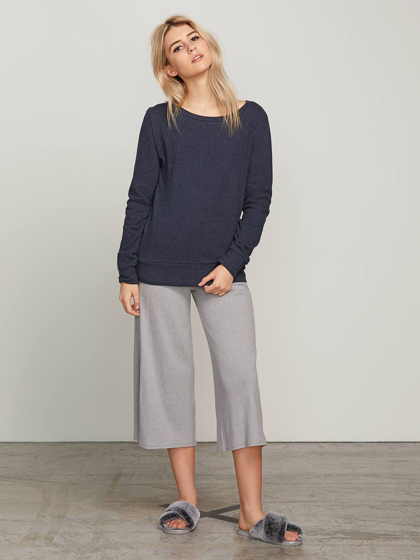 Lil Crew Sweatshirt - Sea Navy