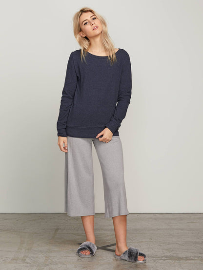 Lil Crew Sweatshirt - Sea Navy