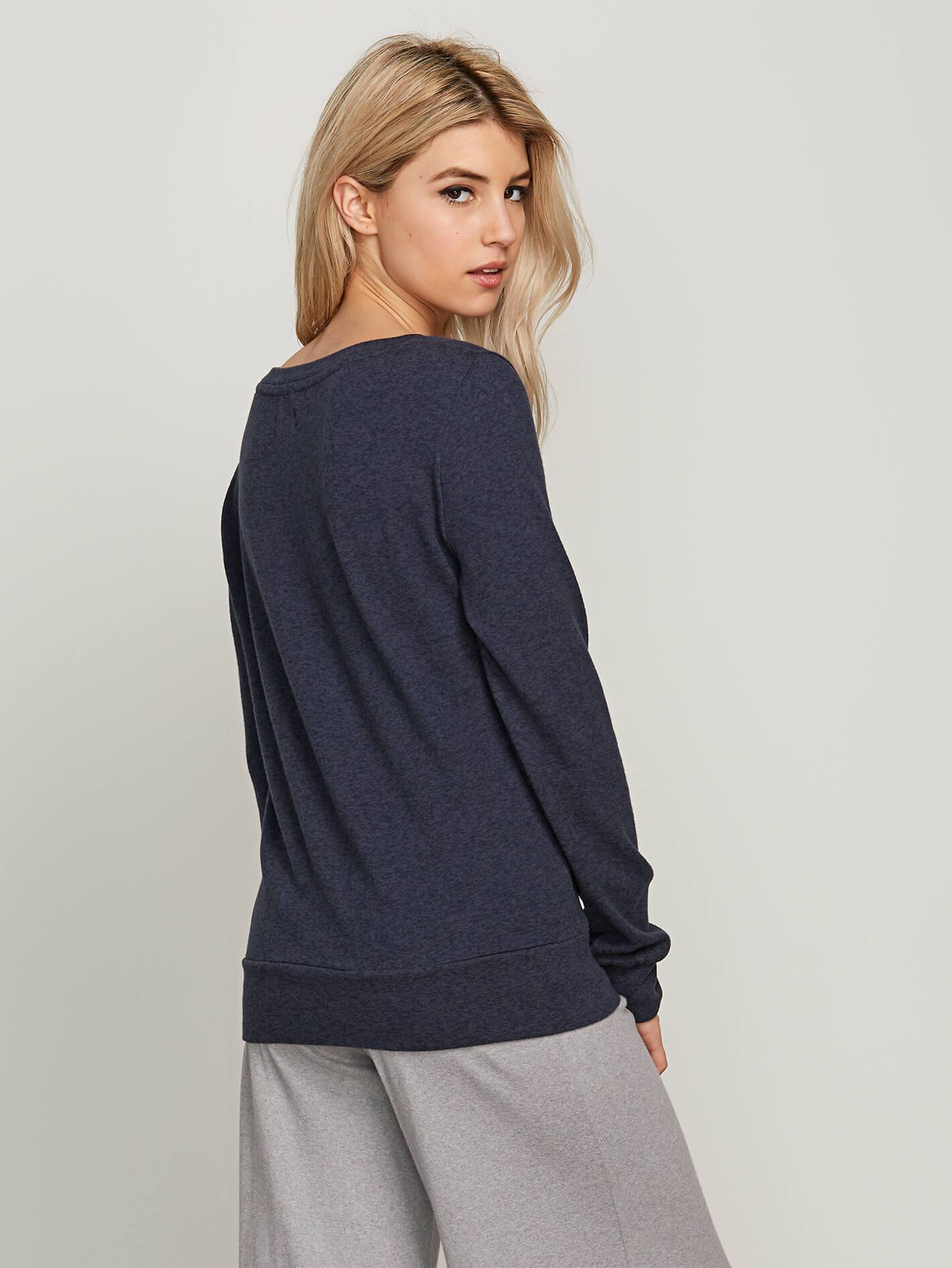 Lil Crew Sweatshirt - Sea Navy