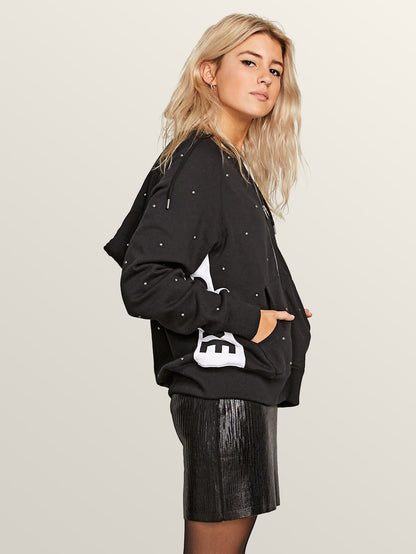 Freakin Stud Hoodie - Black