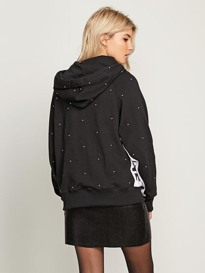 Freakin Stud Hoodie - Black