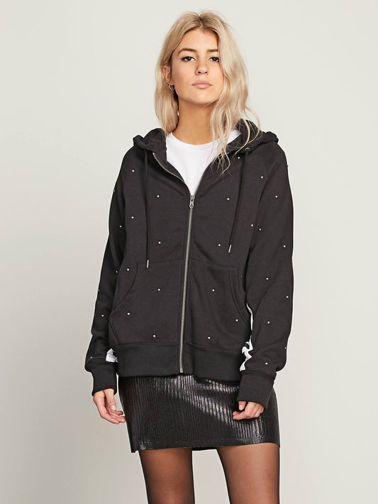 Freakin Stud Hoodie - Black
