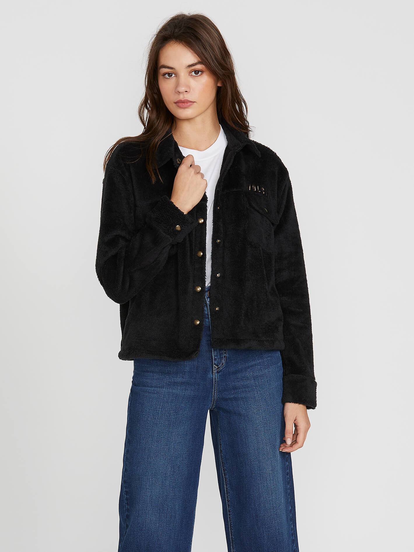 Snap Attack Jacket - Black