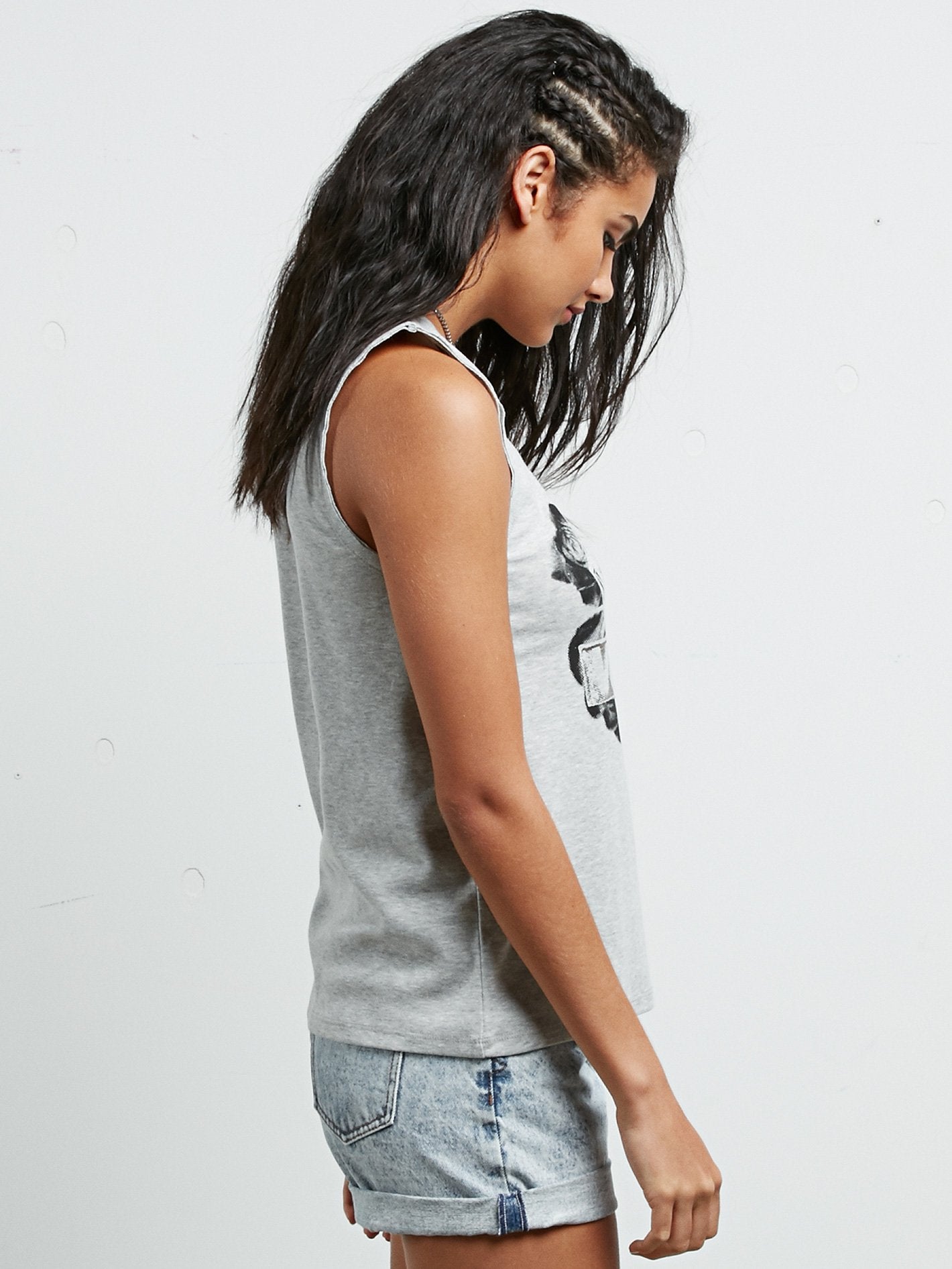 Pure Stoke Tank - Heather Grey