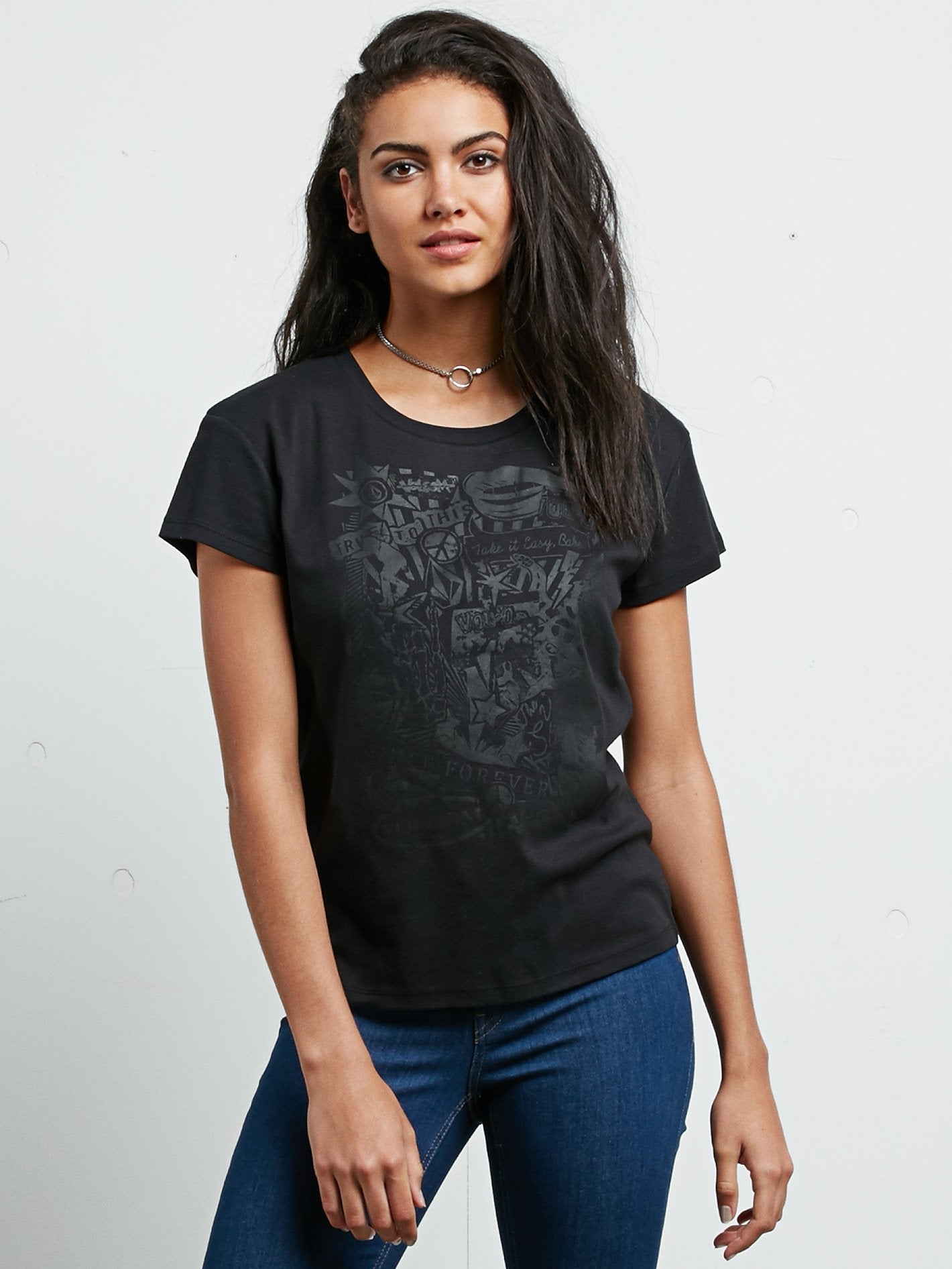 Easy Babe Rad 2 Tee - Black