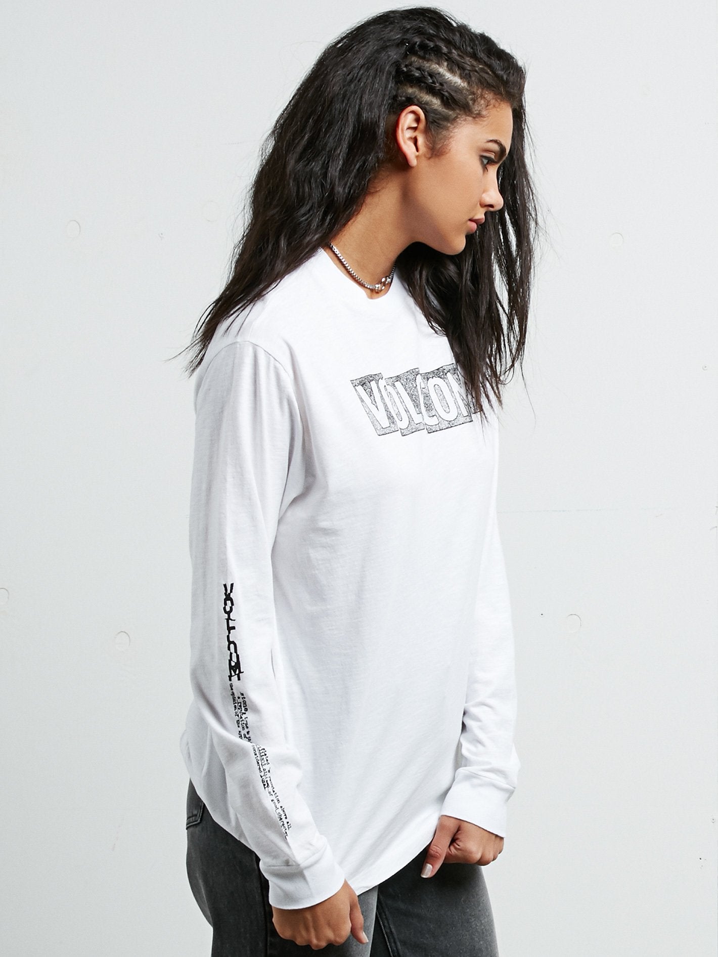 What A Trip Long Sleeve Tee - White