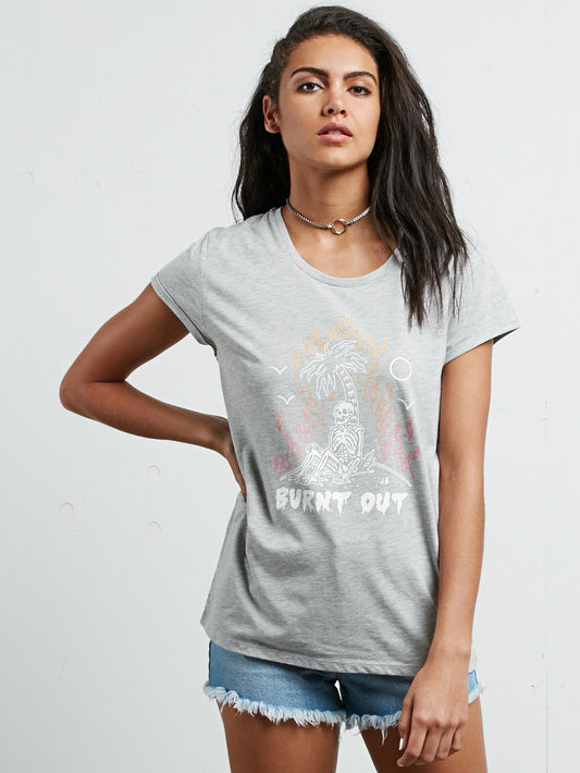 Radical Daze Tee - Heather Grey