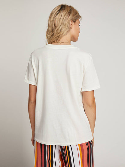 OZZIE RAINBOW T-SHIRT - WHITE