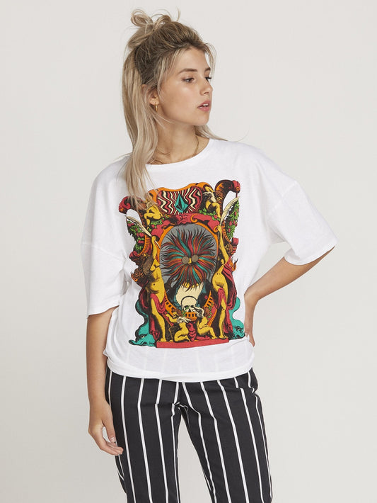 Stone Splif T-shirt  - White