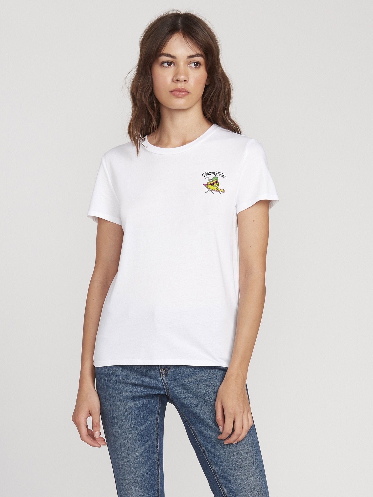Stoked On Stone T-shirt - White
